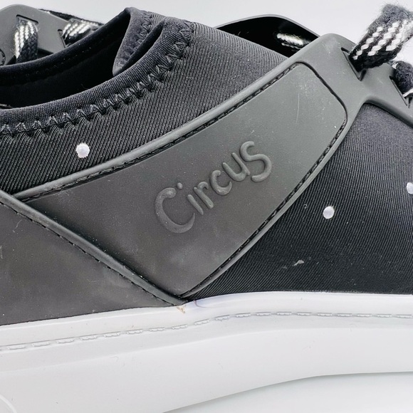 CIRCUS BY SAM EDELMAN WOMENS BLACK NEOPRENE SNEAKERS SIZE 11 - Picture 13 of 16